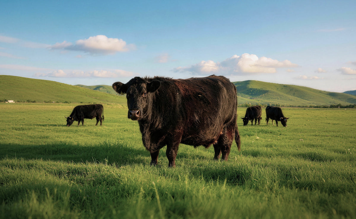 Wagyu on a farm